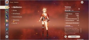 RAIDEN + YOIMIYA + 1 ARMA 5 ESTRELAS PRÓXIMO PERSONAGEM GARA - Genshin Impact
