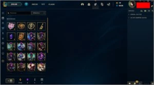 CONTA LEAGUE OF LEGENDS (TODOS CHAMPS, 115 SKINS, PLAT 1) LOL