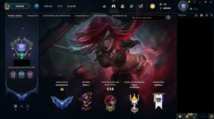 Conta League 762 skins, troca de e-mail up, valor negociável - League of Legends LOL