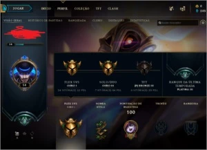CONTA LOL NV 54 GOLD 3 MMR BOM - League of Legends