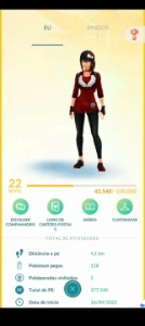 Conta de pokemon go nv 22 - Pokémon