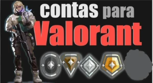 Conta Valorant Pronta Para Competitivo De Ouro Pra Baixo Fna