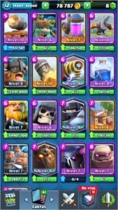 Vendo conta Clash Royale Nivel 12 Full