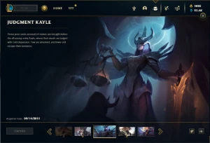 Prata 4 com 130 Champs e 119 Skin + Rammus Rei e Kayle Juiza - League of Legends LOL