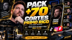 Pack +70 Cortes Primo Rico (Thiago Nigro) - Shorts Sem Marca - Vídeos e Cortes Cortes Virais