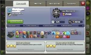 Conta De Clash Of Clãs CV9 Full - Clash of Clans