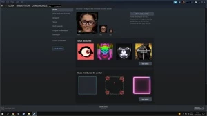 Conta steam level 25, muitos jogos Triple A, Cs go prime