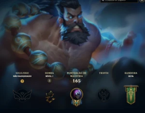 Conta League of legends de uso pessoal que não jogo mais LOL