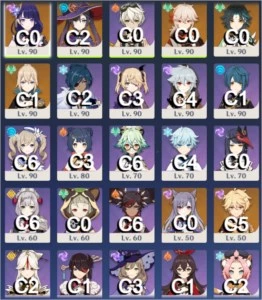 GENSHIN IMPACT CONTA COM XIAO 5⭐ AR57