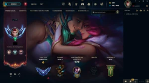 Conta League Of Legends lvl 630, 422 skins, tds os champs LOL