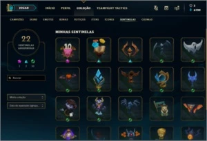 Gold, 181 Skins, All champs - League of Legends LOL