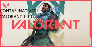 Conta Valorant NFA Inativa 1-10 Skins Aleatorias