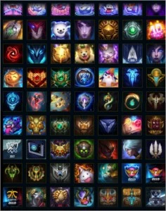 CONTA LOL: COM 34 SKINS - 73 CHAMPIONS - BORDA PLATINA - League of Legends