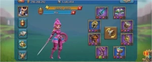 Conta Lords Mobile 290M, T4, Pacto 4, Eslote 3 etc.....