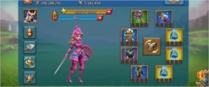 Conta Lords Mobile 290M, T4, Pacto 4, Eslote 3 etc.....
