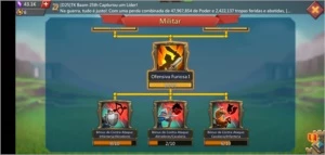 Conta Lords Mobile 290M, T4, Pacto 4, Eslote 3 etc.....