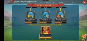 Conta Lords Mobile 290M, T4, Pacto 4, Eslote 3 etc.....