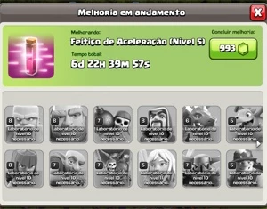 Conta Clash of Clans cv11