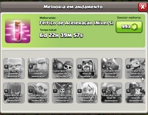Conta Clash of Clans cv11
