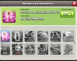 Conta Clash of Clans cv11