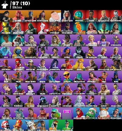 Conta Fortnite | 97 Skins | Stan Marsh | Melhor Entrega - Free Fire
