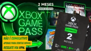 Xbox Game Pass Ultimate 2 Meses - Assinaturas e Premium