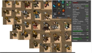 EK lv 349 com 12 dias de voucher - Tibia