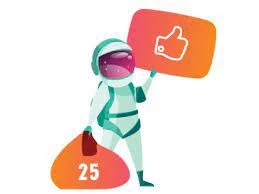 +25 Likes Youtube - Redes Sociais