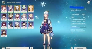 AR35 Ayaka + Cortadora de Neblina Reforjada - Genshin Impact