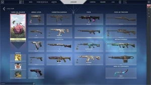 CONTA VALORANT COM PREÇO BOM PRA SAIR HOJE,4 SKINS COMPRADAS