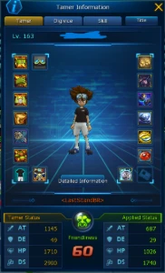 [NA OMEGA] 163 Tamer | CMA Rank U | SSS+ | Frontier Set ++++ - Digimon Masters Online DMO