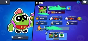 Conta brawl stars 37k de troféus