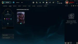 Conta Lol Ferro 4 - Skin Diana Lua Sangrenta - League of Legends