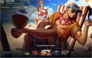 Conta League Of Legends Platina II LOL
