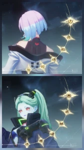 Collab CyberPunk Lucy S6 Signature + Rebecca S6 Signature - Wuthering Waves