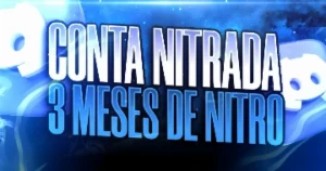 Conta Discord Com 3 Meses De Nitro +2 Impulso Full Acesso - Premium