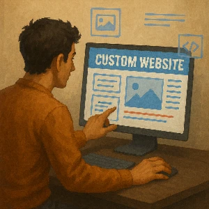 Criação de Sites Exclusivos – Design Profissional Sob Medida