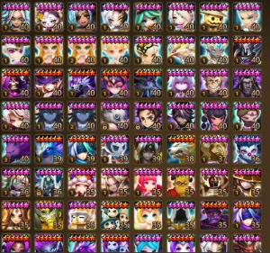 G2/C2 Lucifer + Gojo dark collab + Yuji Itadori dark collab - Summoners War