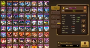 G2/C2 Lucifer + Gojo dark collab + Yuji Itadori dark collab - Summoners War