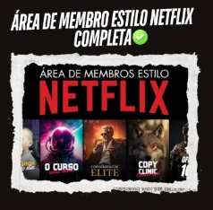 Área de membro estilo Netflix completa - Outros