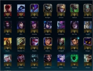 Conta lol gold bem bacana e barata - League of Legends