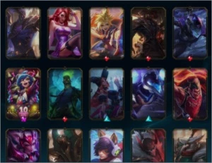 Conta League of Legends Platina 1 88 Campeões 61 Skins LOL
