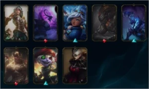 Conta League of Legends Platina 1 88 Campeões 61 Skins LOL