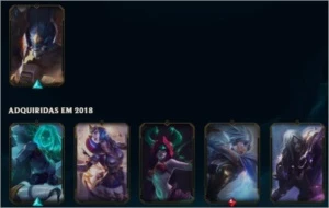 Conta League of Legends Platina 1 88 Campeões 61 Skins LOL
