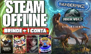 Jurassic World Evolution 3 Deluxe - Conta Steam Offline
