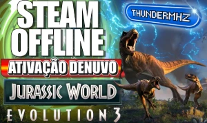 Jurassic World Evolution 3 Deluxe - Conta Steam Offline