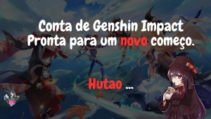 Conta Genshin Impact Com HUTAO