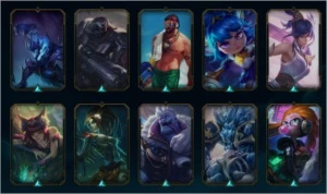 CONTA LOL 🌟 UNRANKED 🌟 101 SKINS 🌟 143 CAMPEOES - League of Legends