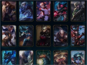 CONTA LOL 🌟 UNRANKED 🌟 101 SKINS 🌟 143 CAMPEOES - League of Legends