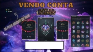 CONTA NO LOL - League of Legends